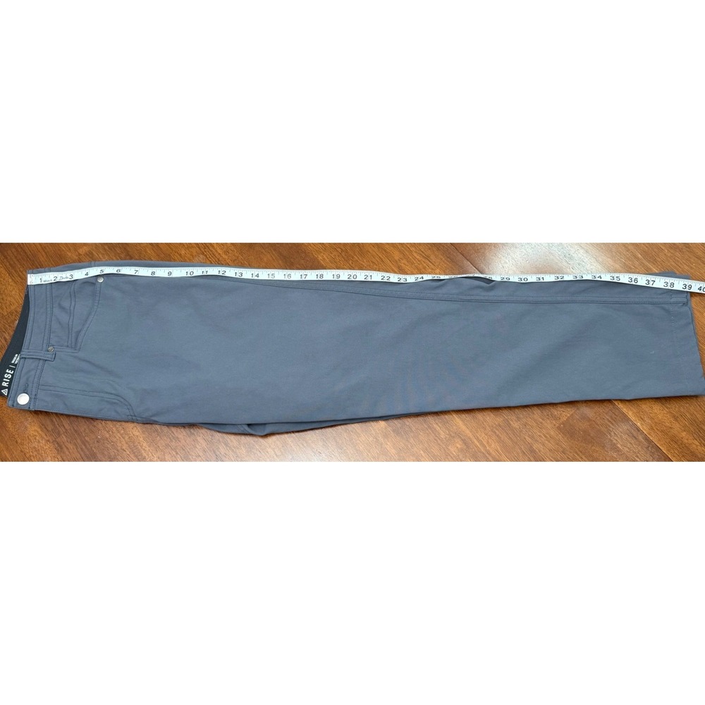 Western Rise Evolution Pants Mens 32 Grey Technical Performance Travel Stretch - Picture 14 of 16